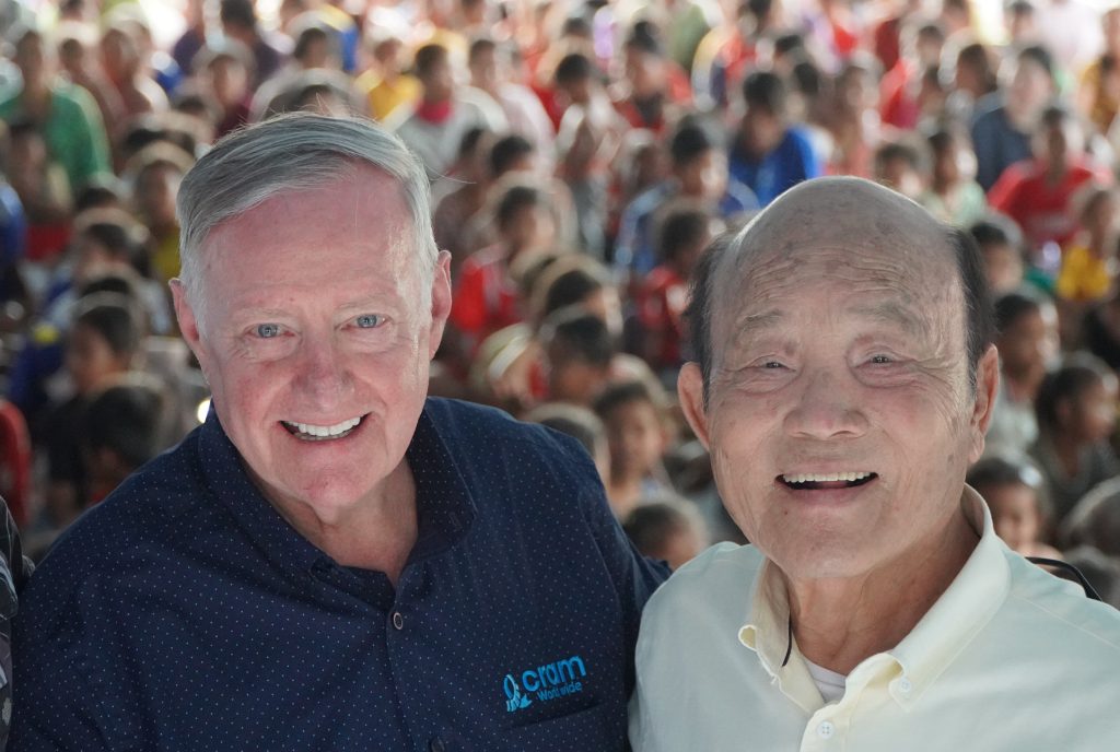 CY Kim and Russell church dedication