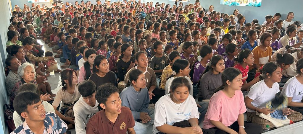 Cambodian church dedication