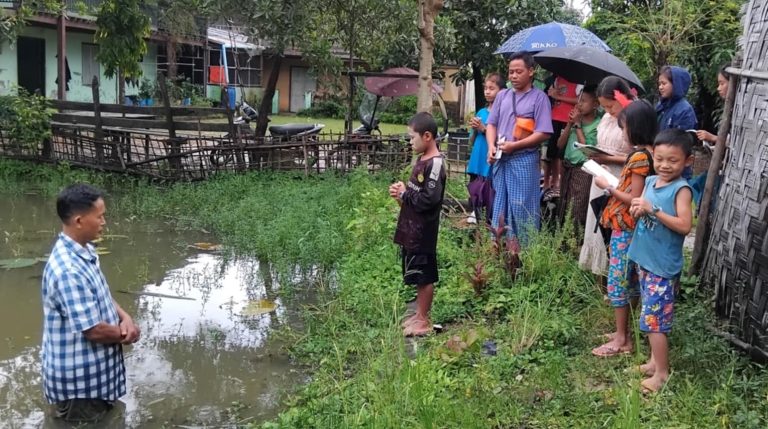 Baptism in West Burma 2